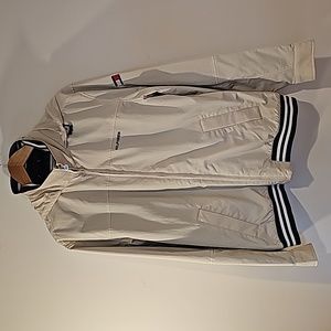 EUC TOMMY HILFIGER JACKET, Beige, L, Men's, Drawstring Hood